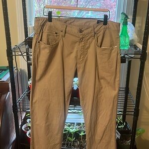 Bonobos 34x34 tan khakis